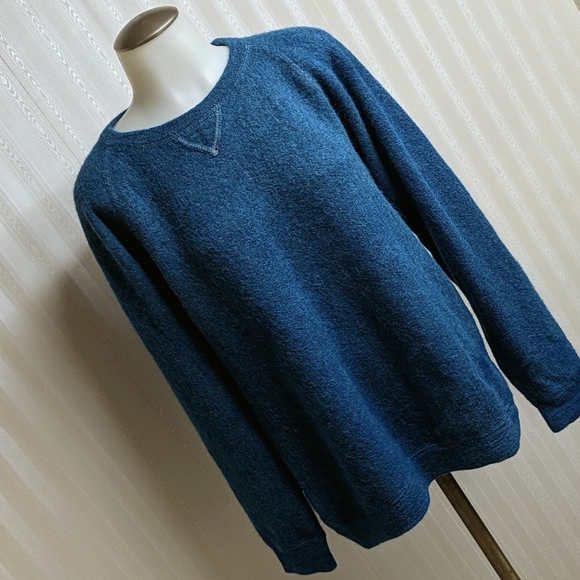 the Red Barn Other - The Red Barn Peruvian Alpaca Blue Sweater L